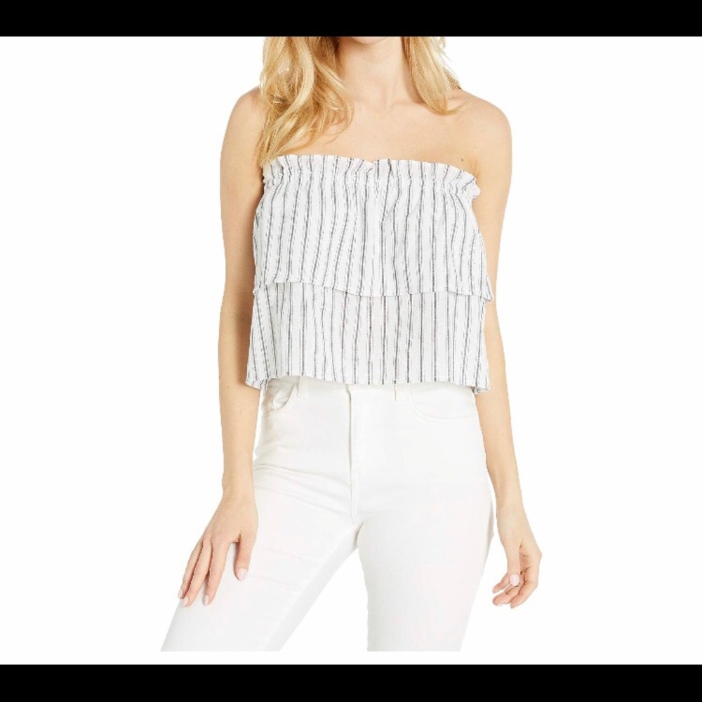 MINKPINK™ Baja Layered Strapless Top.